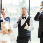 Wedding singer entertainment surprise singing waiters by Leading Lights Productions